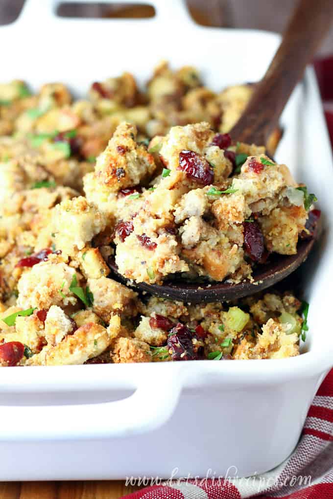 Sausage, Apple, and Cranberry Stuffing