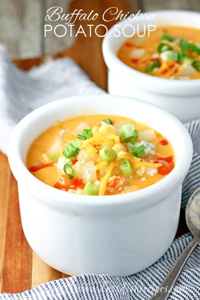 Buffalo Chicken Potato Soup