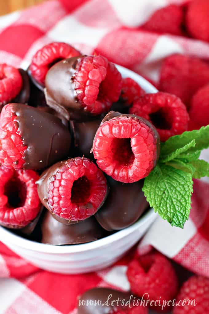 Chocolate Covered Raspberries