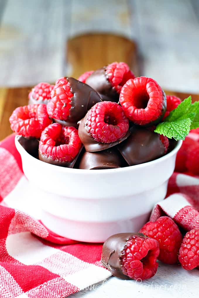 Chocolate Covered Raspberries