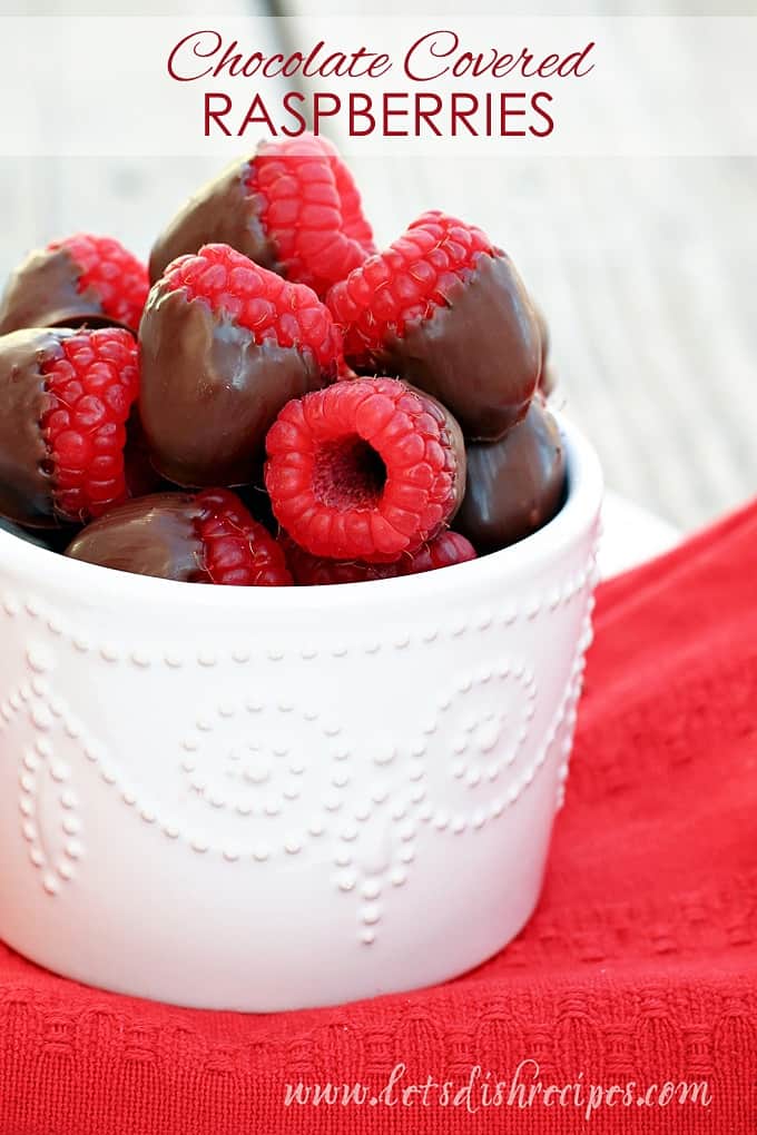 Chocolate Covered Raspberries