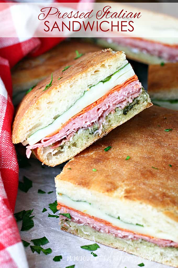 Pressed Italian Sandwiches