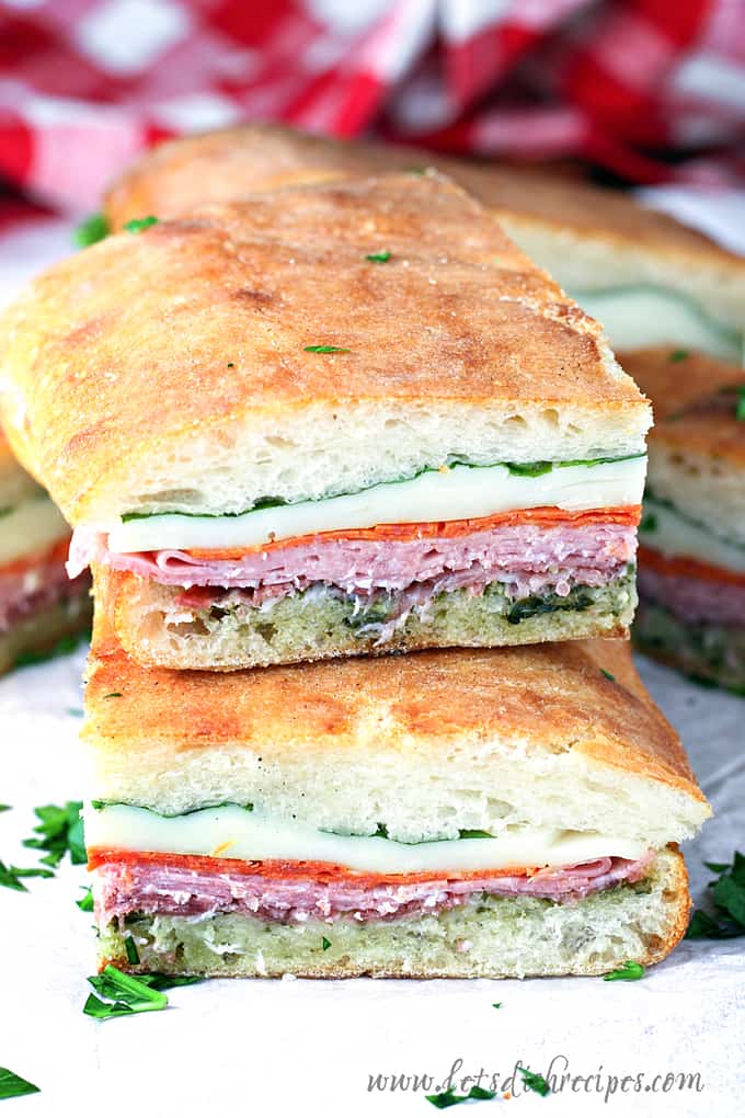 Pressed Italian Sandwiches