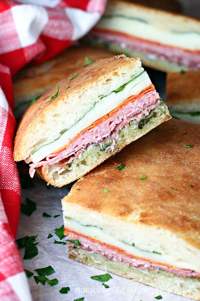 Pressed Italian Sandwiches