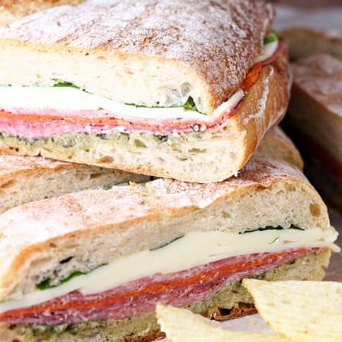 Pressed Italian Sandwiches feature