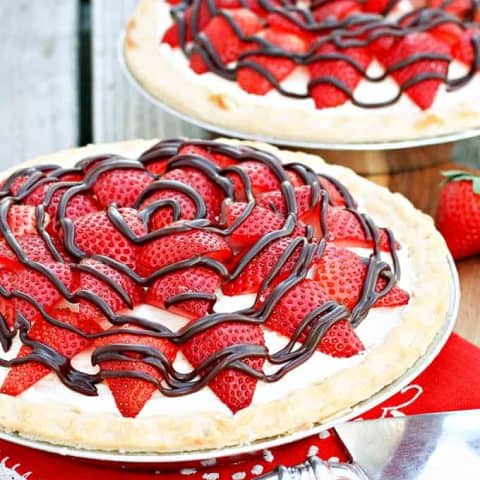 Strawberry Cream Pie featur