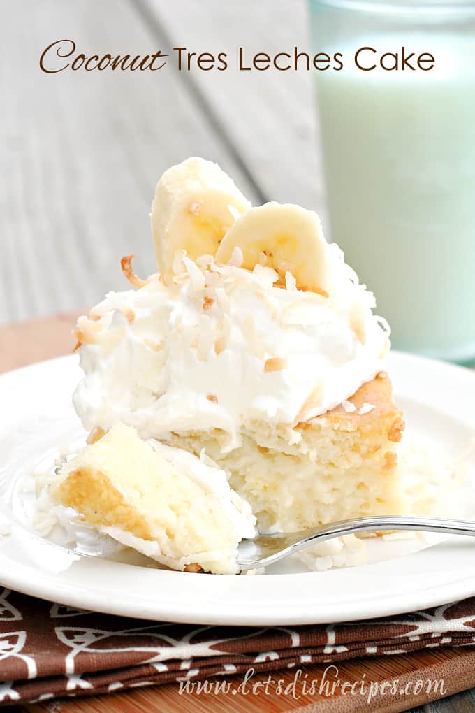 Coconut Tres Leches Cake