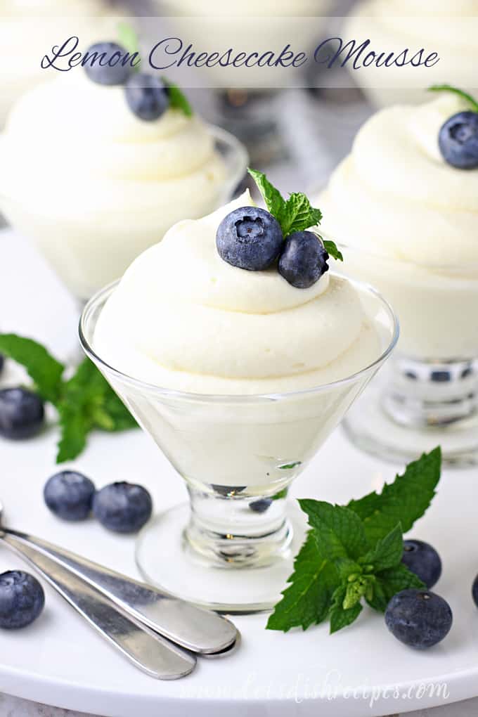 Lemon Cheesecake Mousse