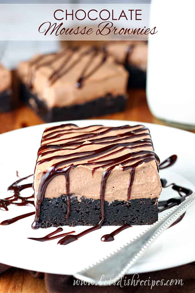 Chocolate Mousse Brownies