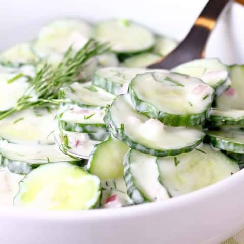 Cuke Dill Salad feature