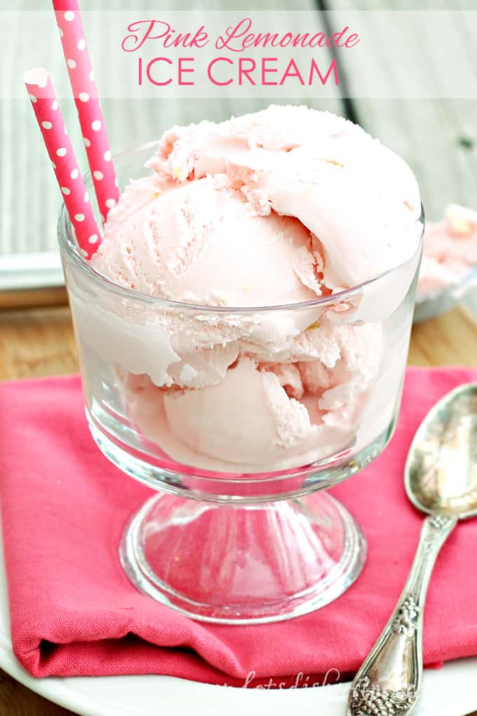 Pink Lemonade Ice Cream