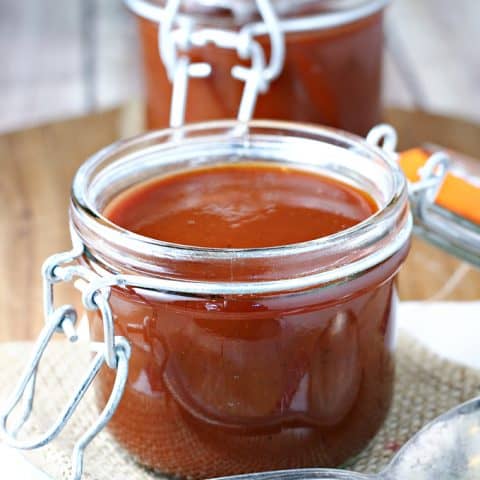 Roasted Rhubarb BBQ Sauce feature