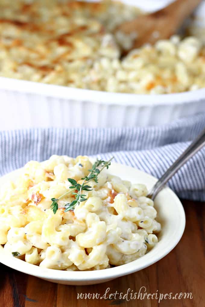 Smoky White Cheddar Mac and Cheese