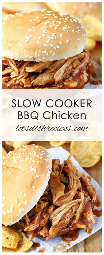 Easy Slow Cooker BBQ Chicken