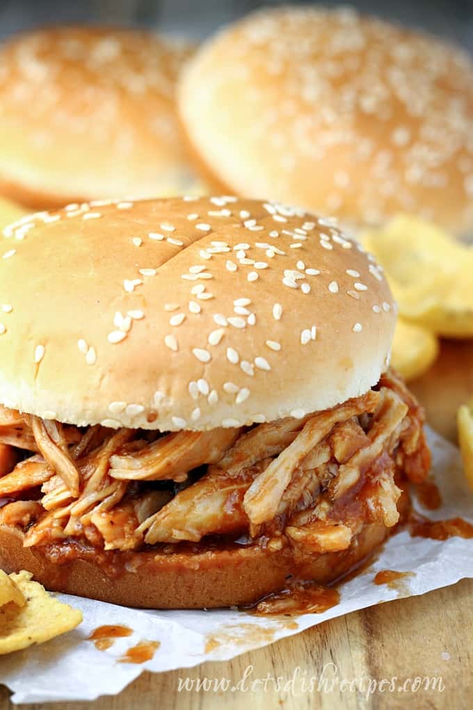 Easy Slow Cooker BBQ Chicken