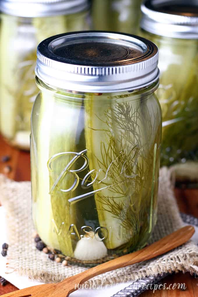 Easy Refrigerator Pickles