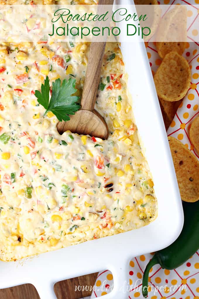 Roasted Corn and Jalapeno Dip