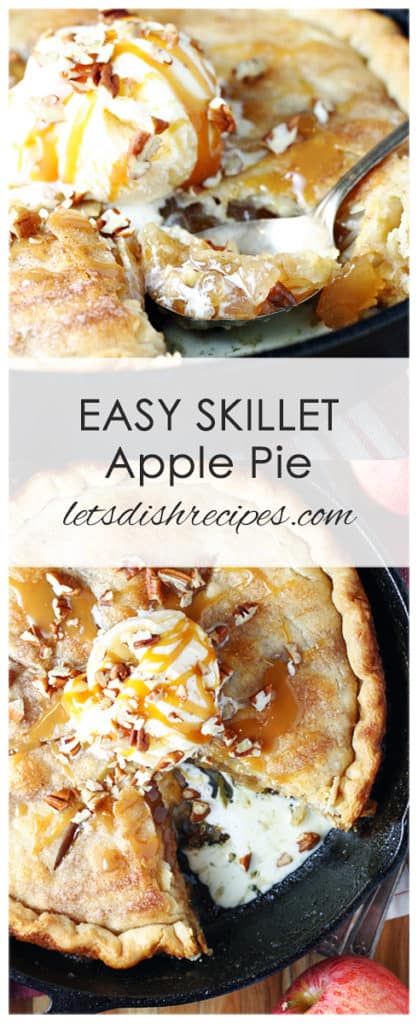 Quick & Easy Skillet Apple Pie