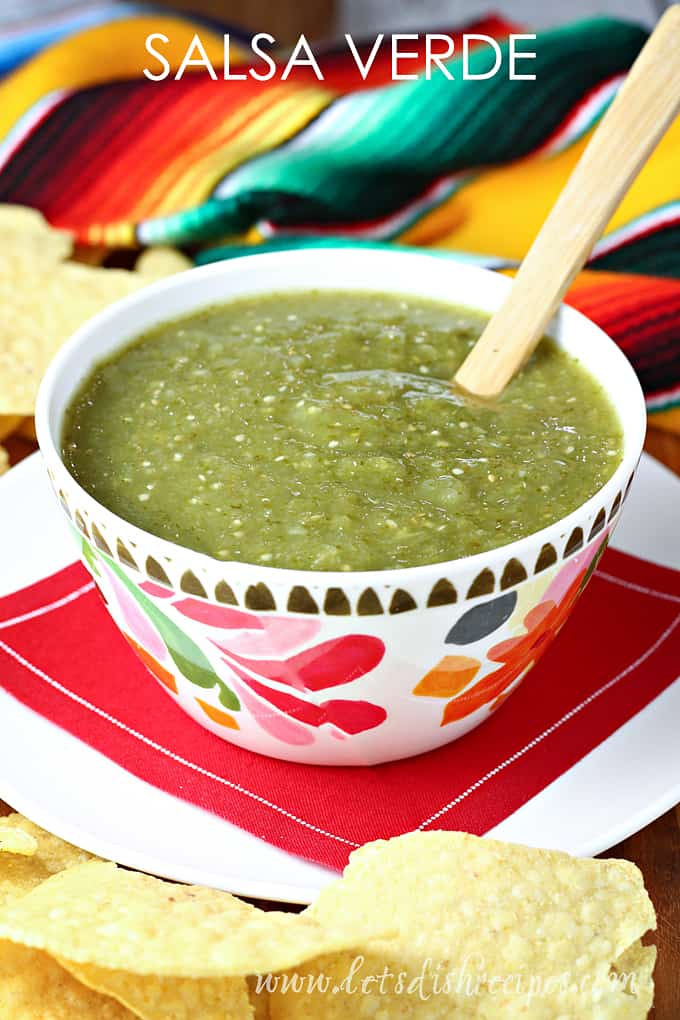 Homemade Salsa Verde