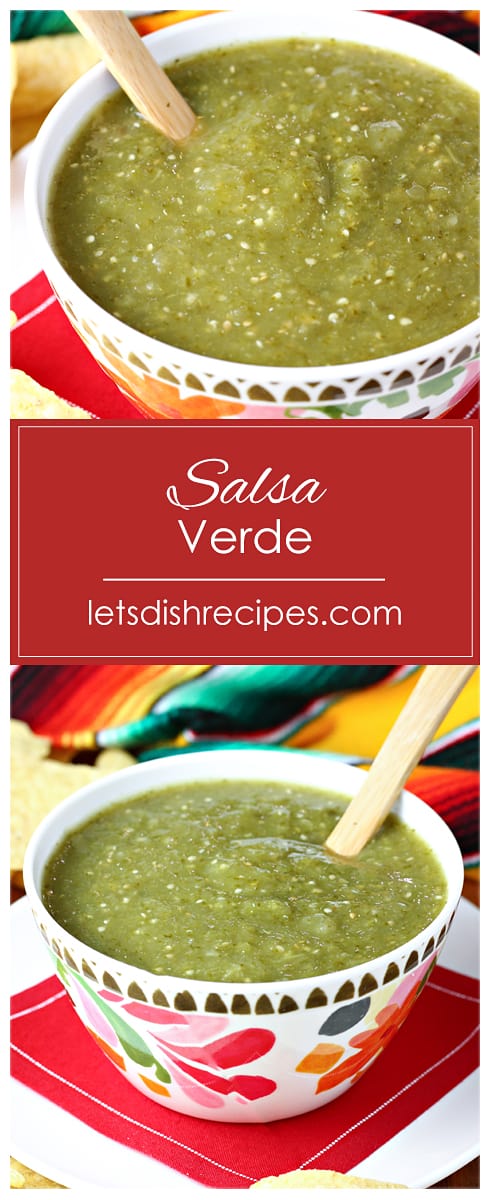 Homemade Salsa Verde