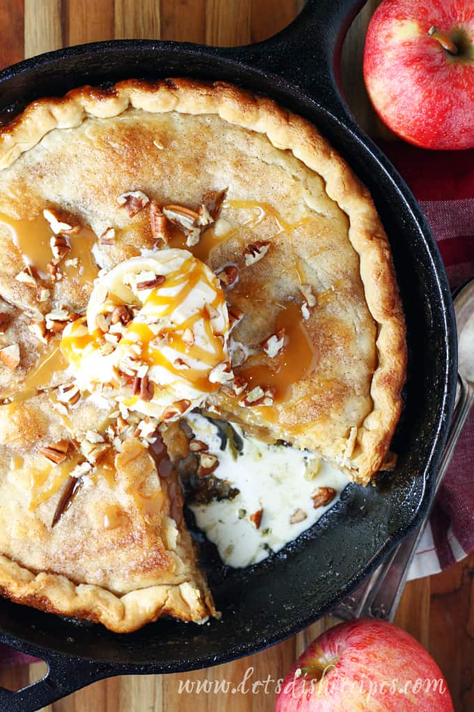 Quick & Easy Skillet Apple Pie