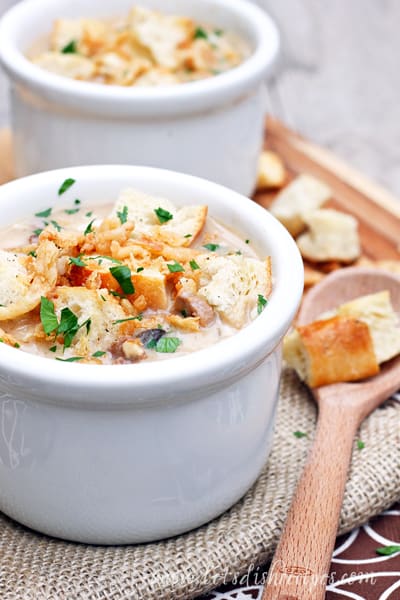 Slow Cooker Philly Cheese Steak Soup