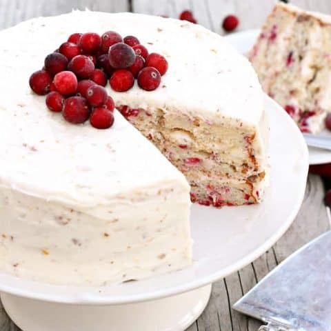 Cranberry Christmas Cake 2 1