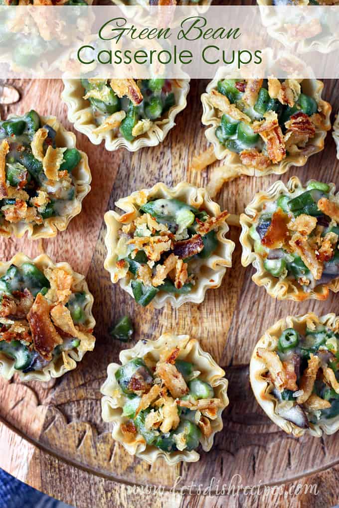 Green Bean Casserole Cups