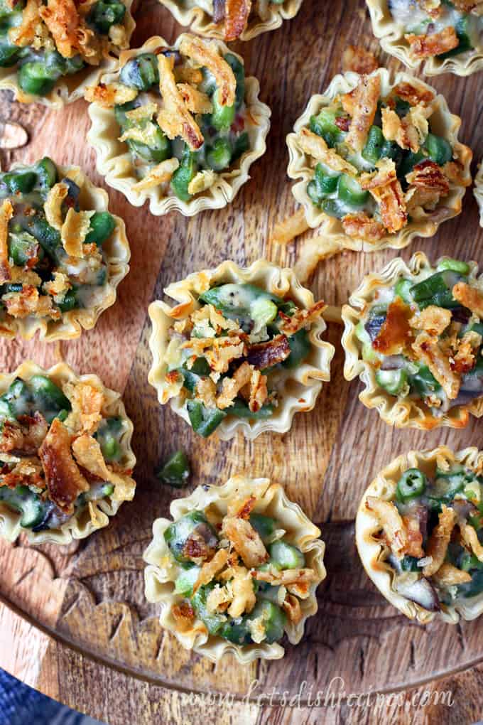 Green Bean Casserole Cups