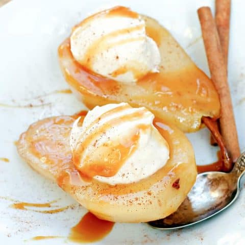 Poached Pears feature