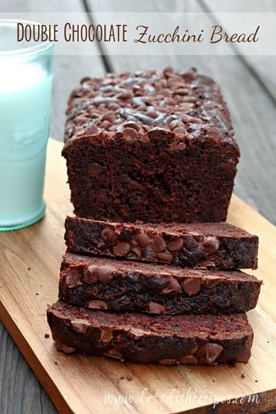 Double Chocolate Zucchini Bread