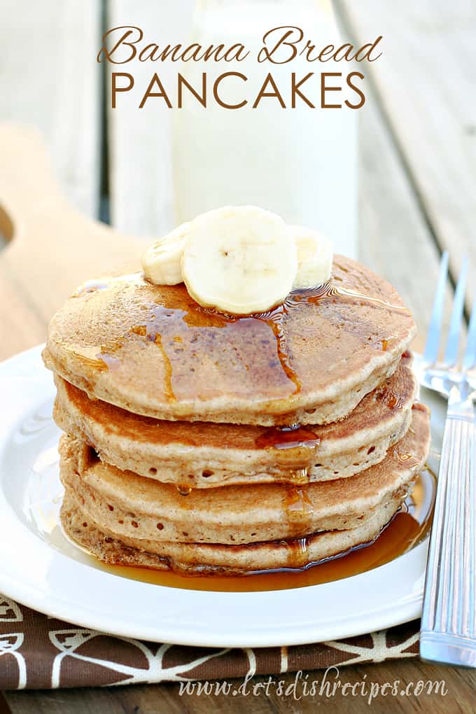 Banana Bread Pancakes