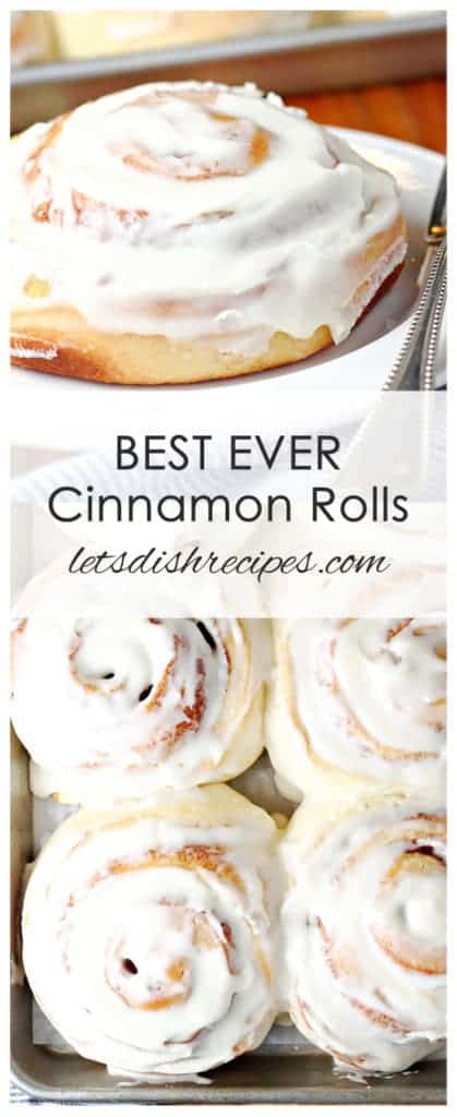 Best Ever Cinnamon Rolls