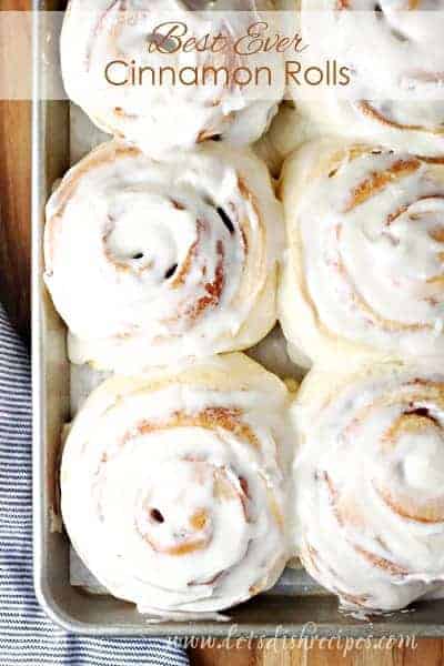 Best Ever Cinnamon Rolls