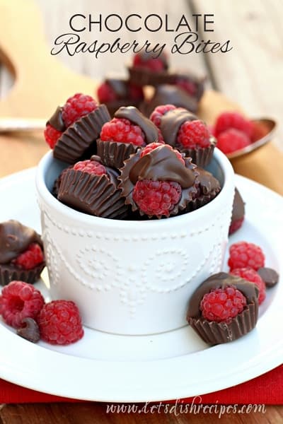 Chocolate Raspberry Bites