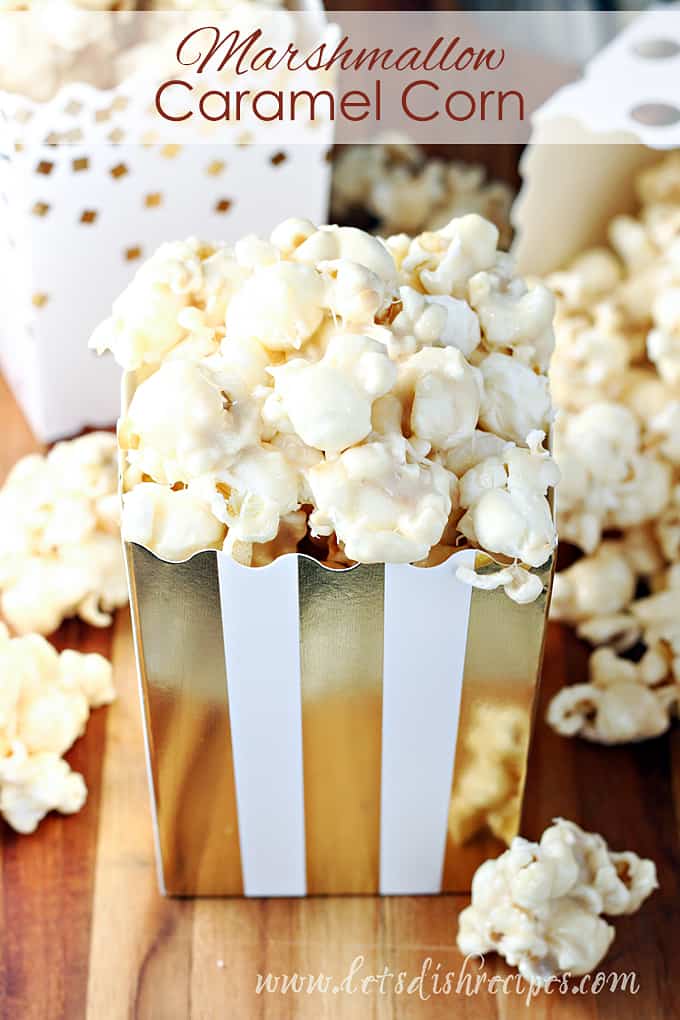 Marshmallow Caramel Corn