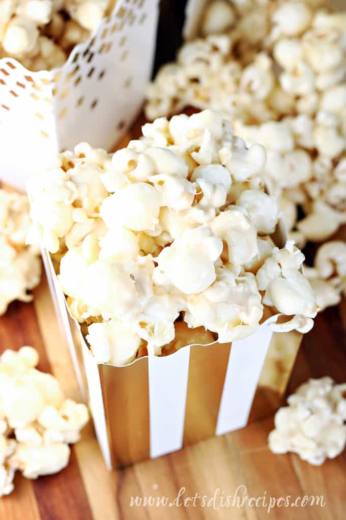 Marshmallow Caramel Corn