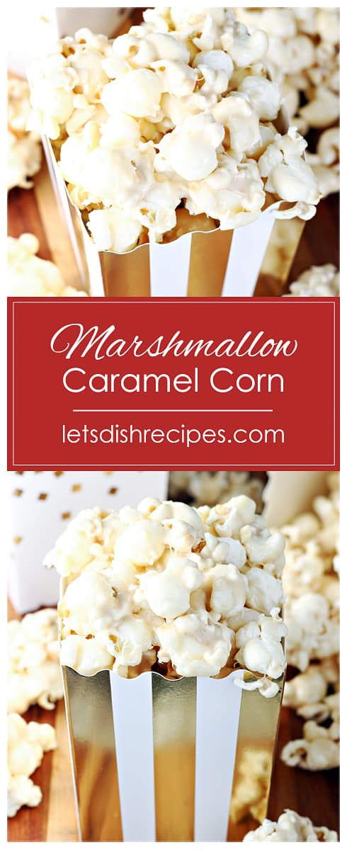 Marshmallow Caramel Corn