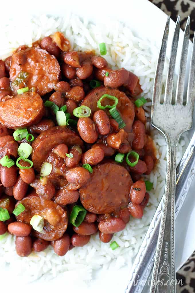 Slow Cooker Red Beans and Rice