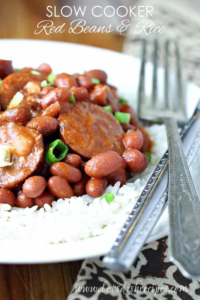 Slow Cooker Red Beans and Rice