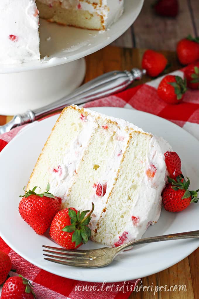 Strawberries & Cream Cake