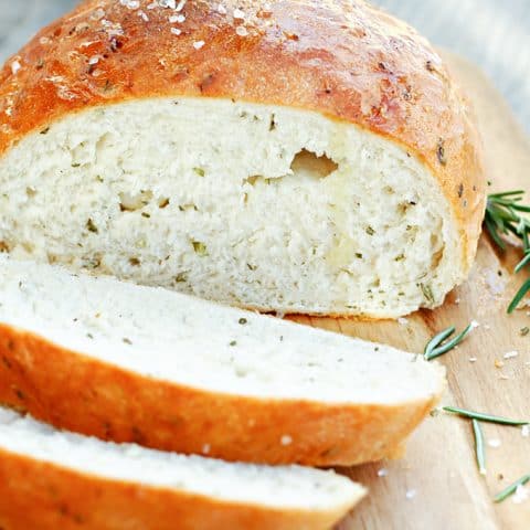 Rustic Rosemary Bread feature