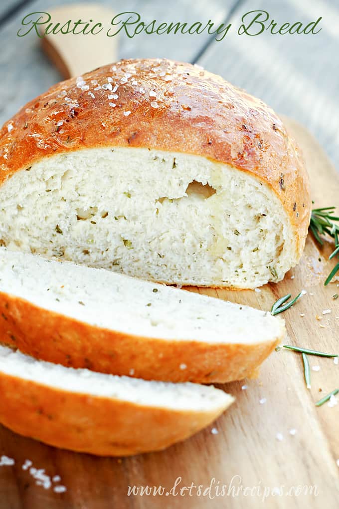 Rustic Rosemary Bread