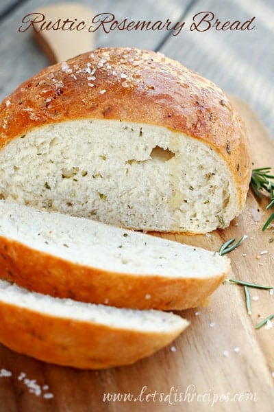 Rustic Rosemary Bread