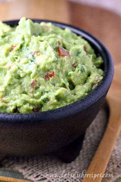 Favorite Homemade Guacamole