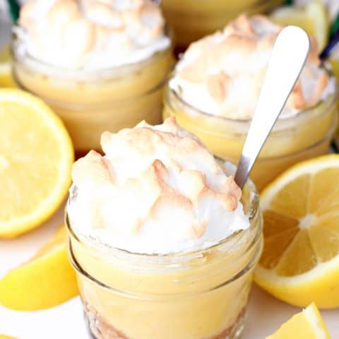 Mason Jar Lemon Pie feature