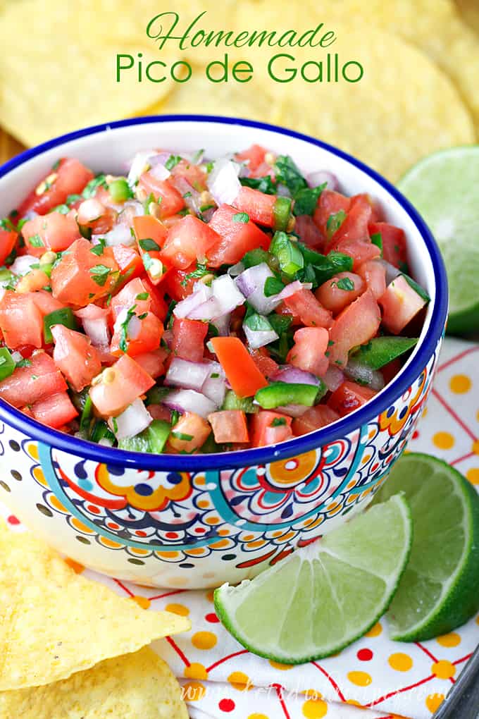 Homemade Pico de Gallo