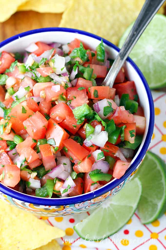 Homemade Pico de Gallo