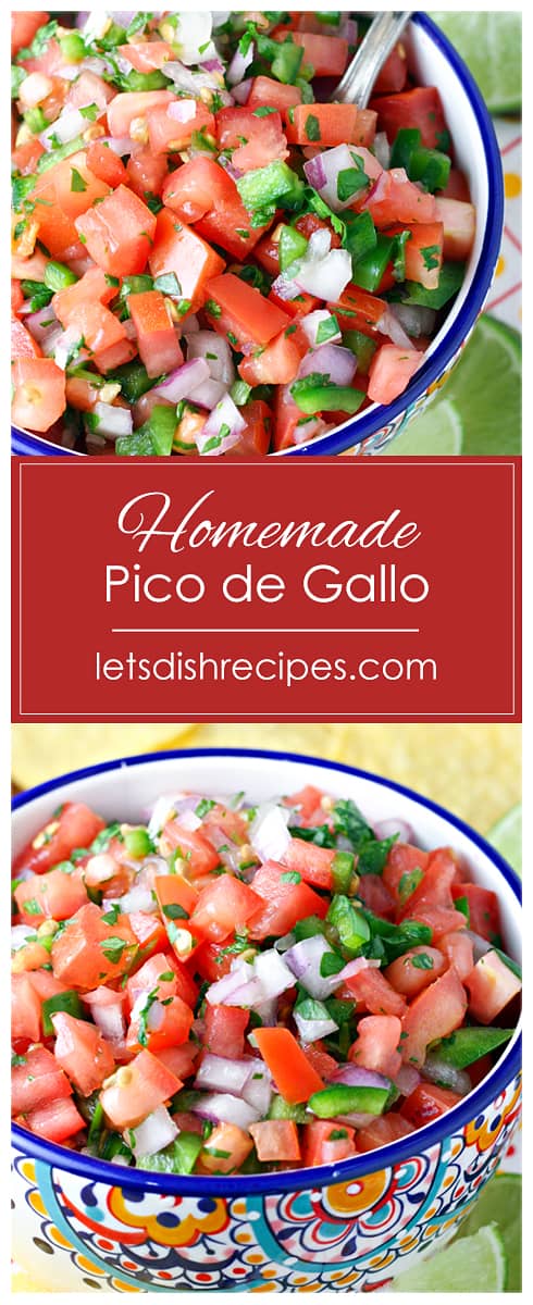 Homemade Pico de Gallo