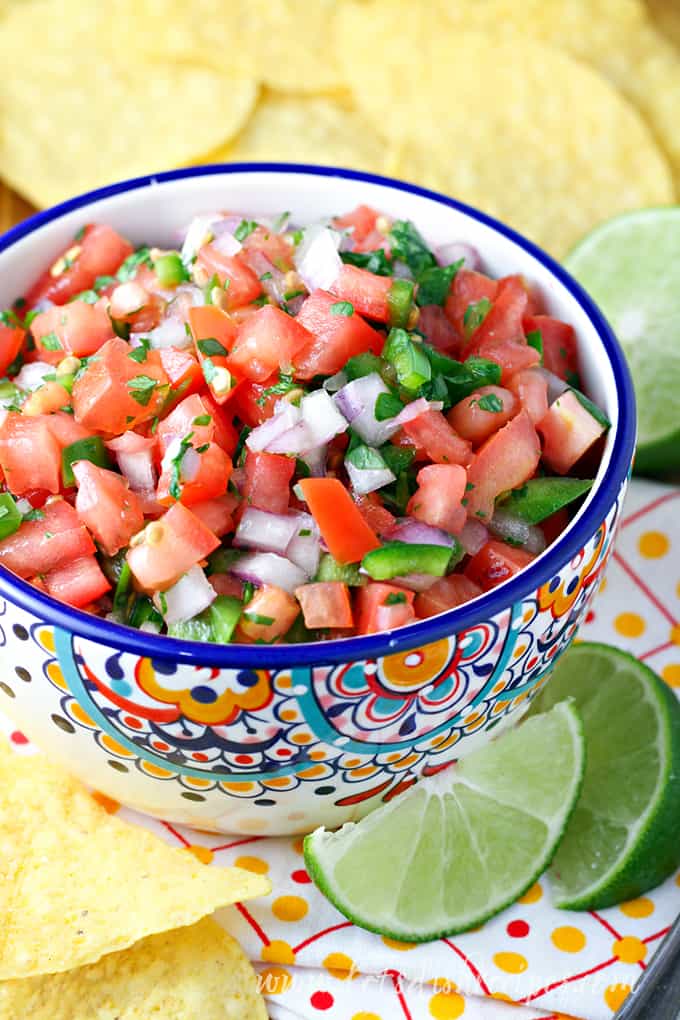 Homemade Pico de Gallo